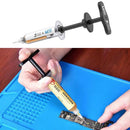 Soldering Paste Pusher Solder Oil Booster Rotary Flux Dispenser Auxiliary Tool