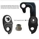 Road Bike Derailleur Hanger 40/42/46/50T MTB Rear Extension Hanger (Black) Newly