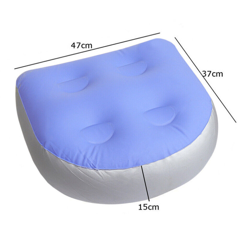 Booster Seat Portable Massage Back Stand Hot Tub SPA Cushion Inflatable Pad