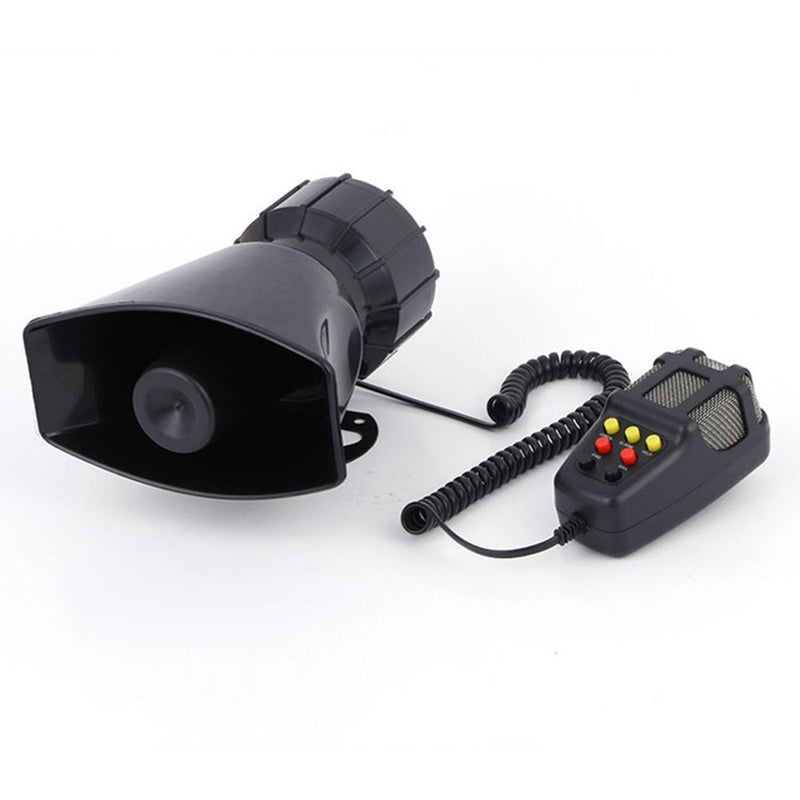 Emergency Sound Amplifier for Car Boat Van Truck 12V 80W 7 Sounds Speaker