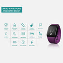 A88+ Smart Watch With Blood Oxygen Wristband Heart Rate Fitness Tracker Mon