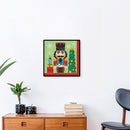 Frameless Oil Paint By Numbers Christmas Soldiers DIY Canvas Picture Kit Newly
