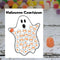 Halloween Countdown Calendar Poster Festive Atmosphere Pendant Wall Decor`