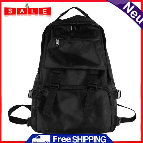 Fashion Japanese Backpack Women Men Nylon Student Large Shoulder Travel Backpack