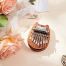 Mini Sapele Plate Kalimba Musical Instrument Beginners Finger Piano Mbira Sanza