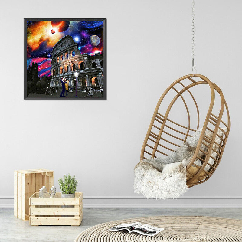5D Diamond Painting Kit DIY Cosmos Full Round Drill Mosaic Picture (X175)