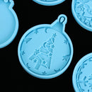 Crafts Keychain Molds Silicone Moulds Jewelry Making Tool Christmas Ball Mold