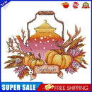 Partial Embroidery Teapot Stamped Canvas 14CT DIY Cross Stitch Kits (J537)