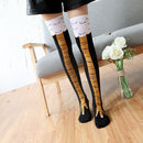 Funky Chicken Legs Socks - Ideal Festival Gift for Children Family & Classmate