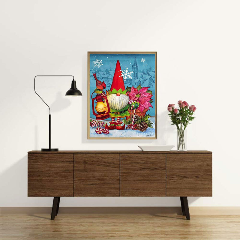 Diamond Painting Kits from the Christmas Goblin Caricature Series with Round Drill -