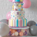 Tools Edge Smoother Cake Display Board Round Clear Acrylic Fillable Cake Stand