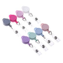 Office Supplies ID Name Card Clip Lanyards Key Ring Badge Holder Retractable