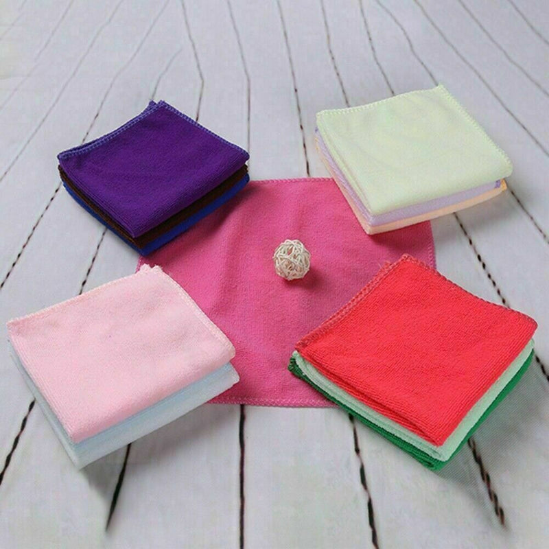 Bamboo Fiber Soft Hand Face Towels Wash Cleaning Cloth Bathroom Hot