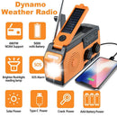 Flashlight Torch Weather Radio Hand Crank Emergency Radio Dynamo Wind Up Solar