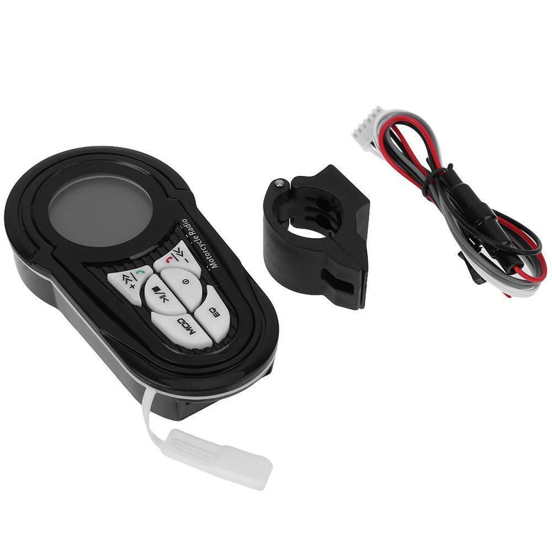 12V Motorcycle Bluetooth-compatible Hands-free Audio System FM Radio Amplif