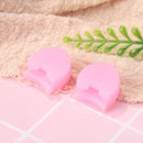 5pcs Rubber Clarinet Thumb Rest Covers Finger Rest Protective Pads (Pink) Newly