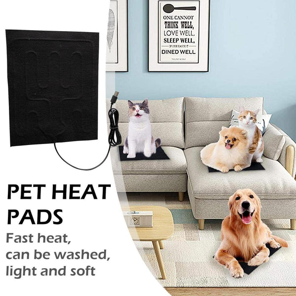 Pet Heating Pad Cat Dog Electric Heat Mats Heated Beds Dogs Puppy Whelpings Pad#