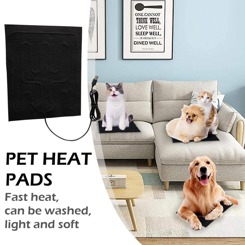Pet Heating Pad Cat Dog Electric Heat Mats Heated Beds Dogs Puppy Whelpings Pad#