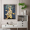 #A Tattoo Girl Oil Paint By Numbers DIY Acrylic Painting Drawing Picture for A