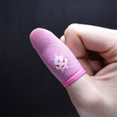 1 Pair Luminous Fingertips Covers for PUBG Touch Screen Finger Cots Anti-Sweat