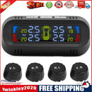 AN-10C Solar Car TPMS Tire Pressure Monitor System with 4 External Sensors