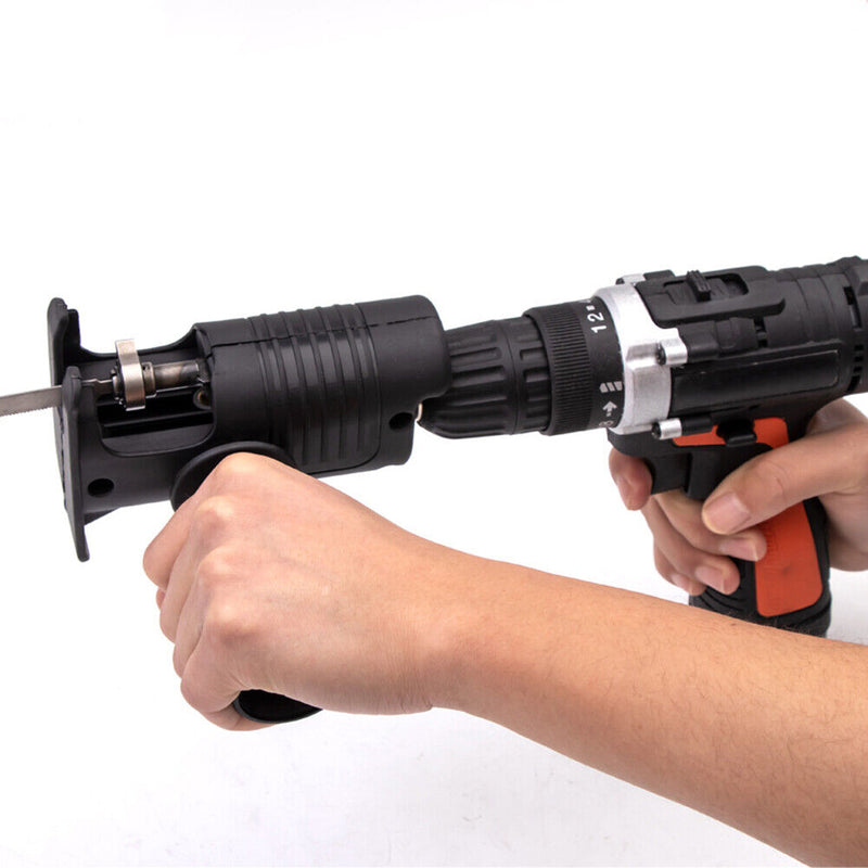 Household Electric Drill Modified Electric Reciprocating Jig Saw Adapter Newly