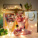 LED Garland Flower String Fairy Light for Valentine Wedding Decor (Warm)