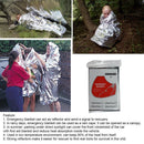 Outdoor Water Proof Emergency Rescue Blanket Foil Curtain (160x210cm) Newly
