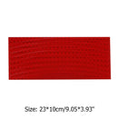 26 Inch Bicycle Reflector Fluorescent Wheel Rim Reflective Stickers (Red)