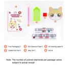 5D Diamond Painting Cartoon Stickers Kids DIY Round Drill Crafts Decor