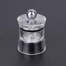 2pcs Mini Acrylic Manual Grinding Device Salt Pepper Mill Grinder Kitchen