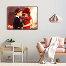 Painting By Numbers DIY Flower Children Hand Painted Canvas Oil Art Picture Kit
