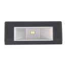 LED Solar Wall Light Waterproof Outdoor Garden Porch Sconce Lamp (White)
