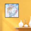 5D DIY Part Special Shaped Drill Diamond Painting Girl Moon Luminous Art