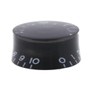 4pcs Acrylic Electric Guitar Volume Adjusting Rotary Knob Potentiometer Cap