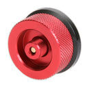 Outdoor Camping Picnic Stove Converter Long-Flat Gas Bottle Adapter(Red) Newly