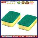 2pcs Scouring Pad Washing Sponge Dish Bowl Pot Pan Cleaner Kitchen Tools
