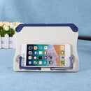Portable Music Stand Hand Roll Desktop Reading Frame Flat Holder (Beige) Newly