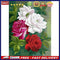 Painting By Numbers Kit Flower Hand Painted Oil Drawing Wall Picture DIY Decor