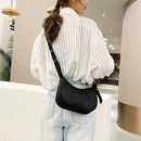 Women Shoulder Crossbody Bag Nylon Solid Color Casual Messenger Phone Satchel