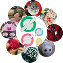 4 Size /Set Pom-Pom Pom Maker Fluff Balleaver Needle DIY Hot F5X3 Tool F0T4