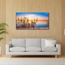 HandPainted Oil Paint Kill Time Picture Colouring Artcraft Gift Reeds at Sunset