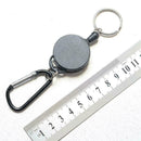 m Freien teleskopischer Schnur Keychain einziehbarer EDC taktischer J2H2 Q1W1