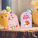 Party Supplies Easter Paper Tag Hang Tags Easter Eggs Labels Gift Wrapping
