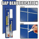 Jue-Fish White Tile Paint Marker: Waterproof Tile Grout Seale