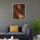 5D DIY Full Drill Diamond Painting Ethnic Character Cross Stitch Craft Kits