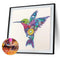 5D Partial Special Shaped Diamond Painting Hummingbird Poster Kit (UP259) Newly