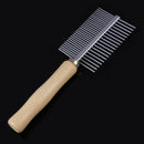 Stainless Steel Pet Dog Cat Hair Fur Double-sided Brush Comb Grooming Newly