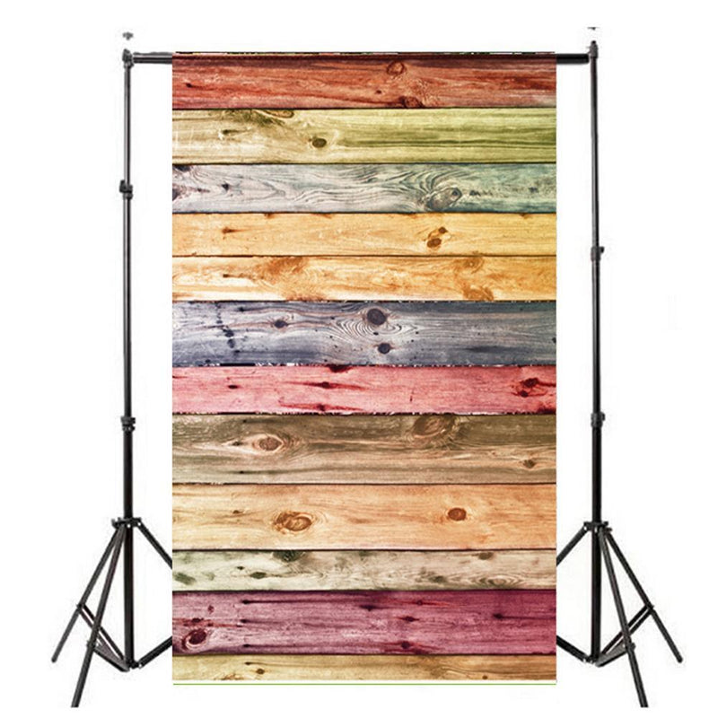 Colorful Wood Grain Photo Background Fabric Photo Studio Backdrops