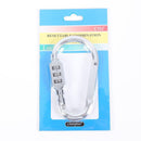 Bags Luggage Carabiner Padlock 3 Dial Digit Combination Code Password Locks